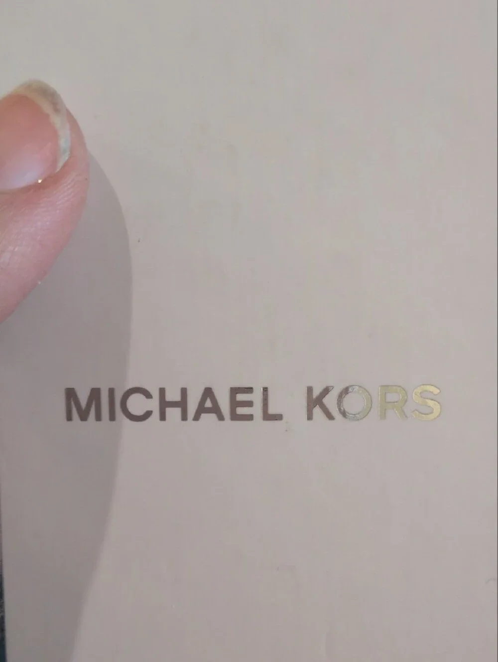 Michael Kors Rose Pink and White Flower Keyring